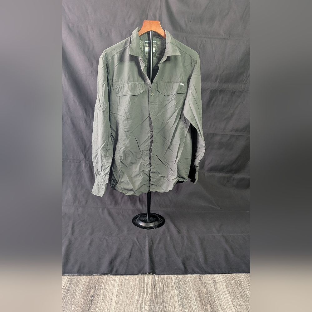 Columbia Men's Olive Shirt Jacket